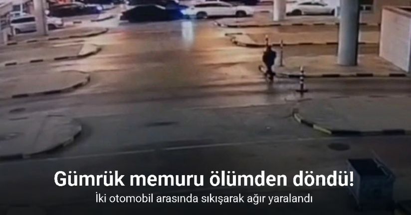 Kapıkule’de gümrük memuru ölümden döndü