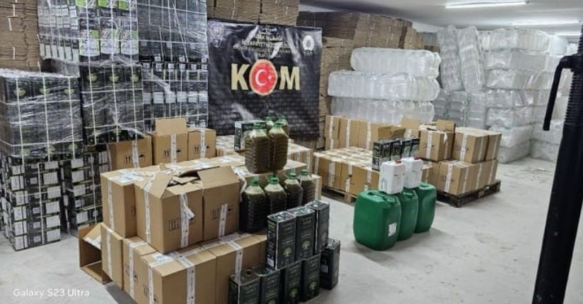 3 ton zeytinyağından 23 ton sahte zeytinyağı yaptılar