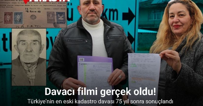 Türkiye’nin en eski kadastro davası 75 yıl sonra sonuçlandı