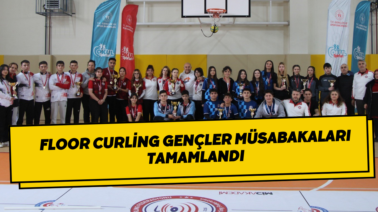 Floor Curling Gençler Müsabakaları Tamamlandı