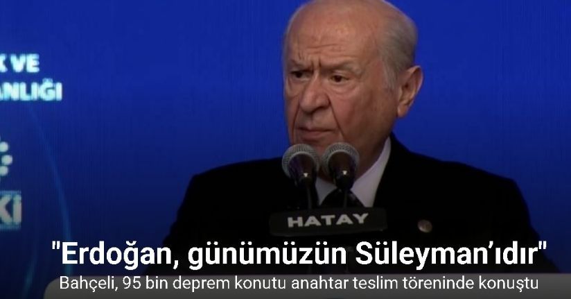 MHP Genel Başkanı Devlet Bahçeli