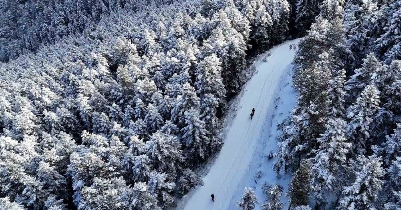Gümüşhane’de kış masalı