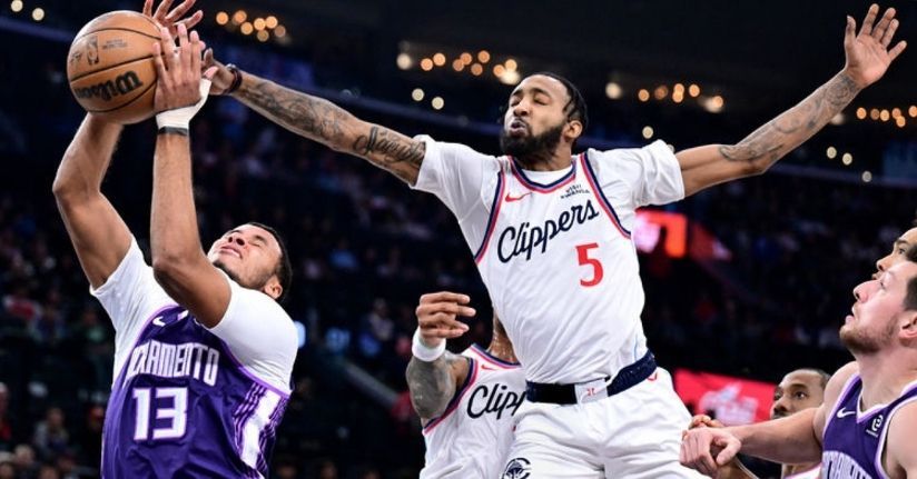 Los Angeles Clippers’tan, Sacramento Kings’e 41 sayı fark