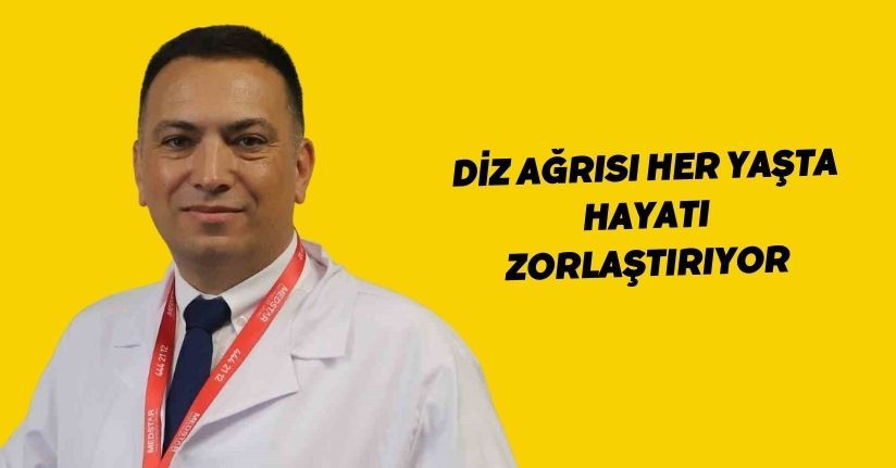 Diz ağrısı her yaşta hayatı zorlaştırıyor