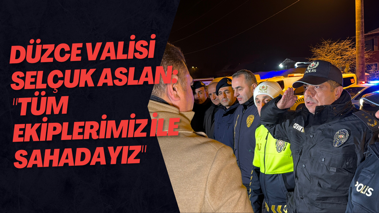 Düzce Valisi Aslan: 