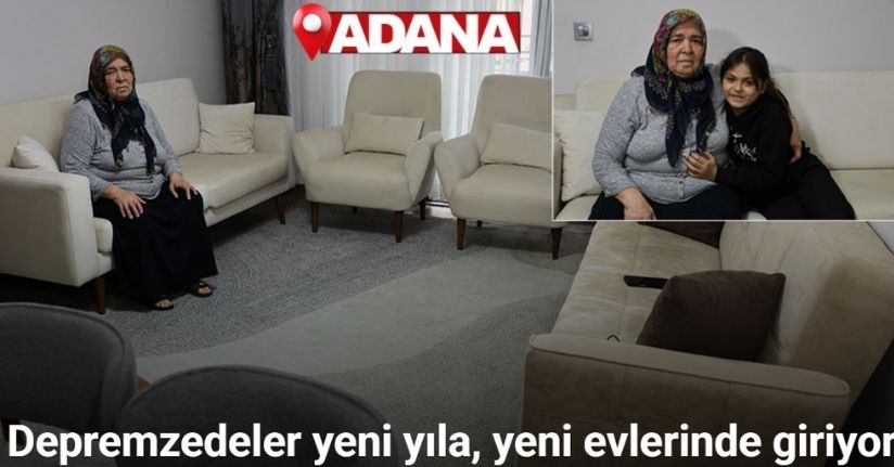 Depremzedeler yeni yıla, yeni evlerinde giriyor
