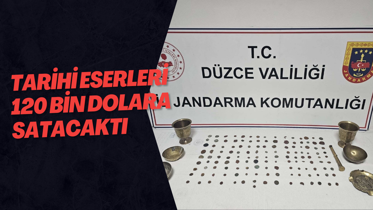 Tarihi Eserleri 120 Bin Dolara Satacaktı