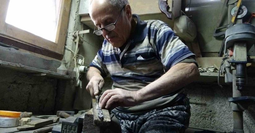 O Sürmene kamasının son ustalarından