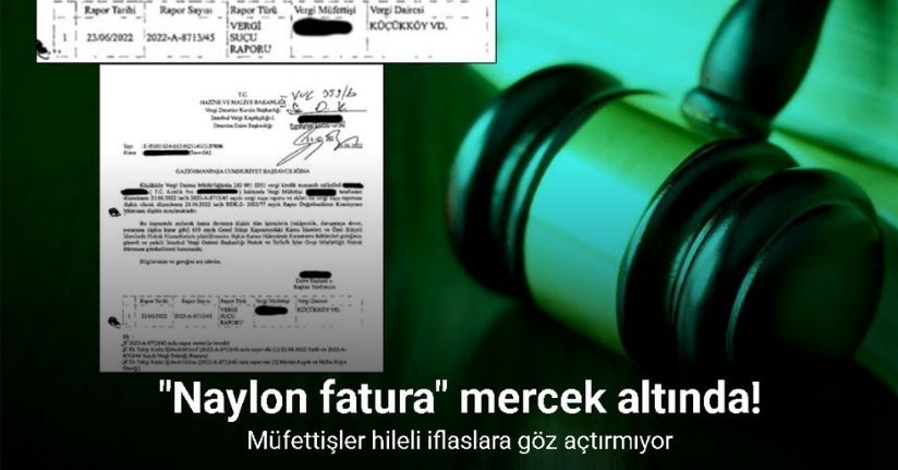 Müfettişler hileli iflaslara göz açtırmıyor