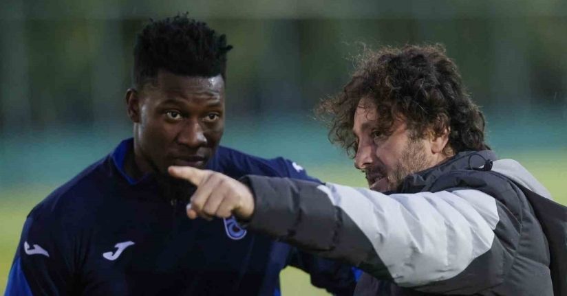 Trabzonspor’un yeni transferi Chibuike Nwaiwu ilk antrenmanına çıktı