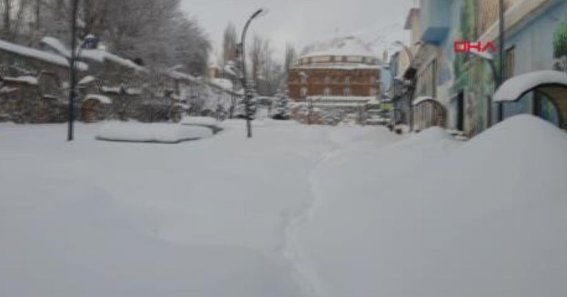 Van'da 405 yerleşim yerinin yolu ulaşıma kapandı