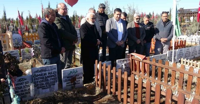 Adıyaman’da deprem şehidi gazeteciler anıldı