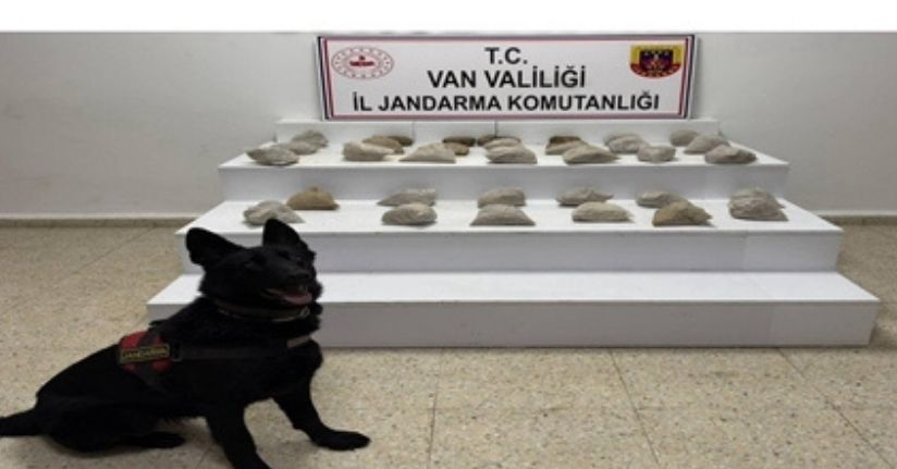 Van'da 24 kilo eroin ele geçirildiVan'da 24 kilo eroin ele geçirildi