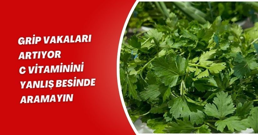 Grip vakaları artıyor; C vitaminini yanlış besinde aramayın