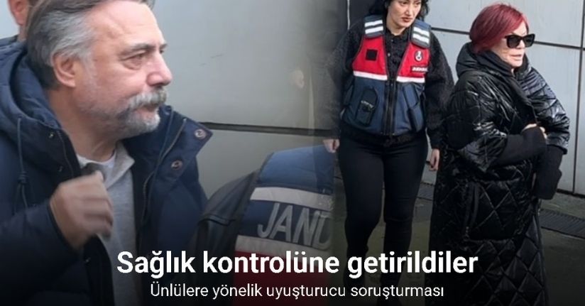 Oktay Kaynarca ve Emel Müftüoğlu’nun da aralarında bulunduğu şüpheliler sağlık kontrolüne getirildi