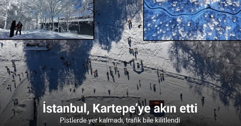 İstanbul, Kartepe’ye akın etti