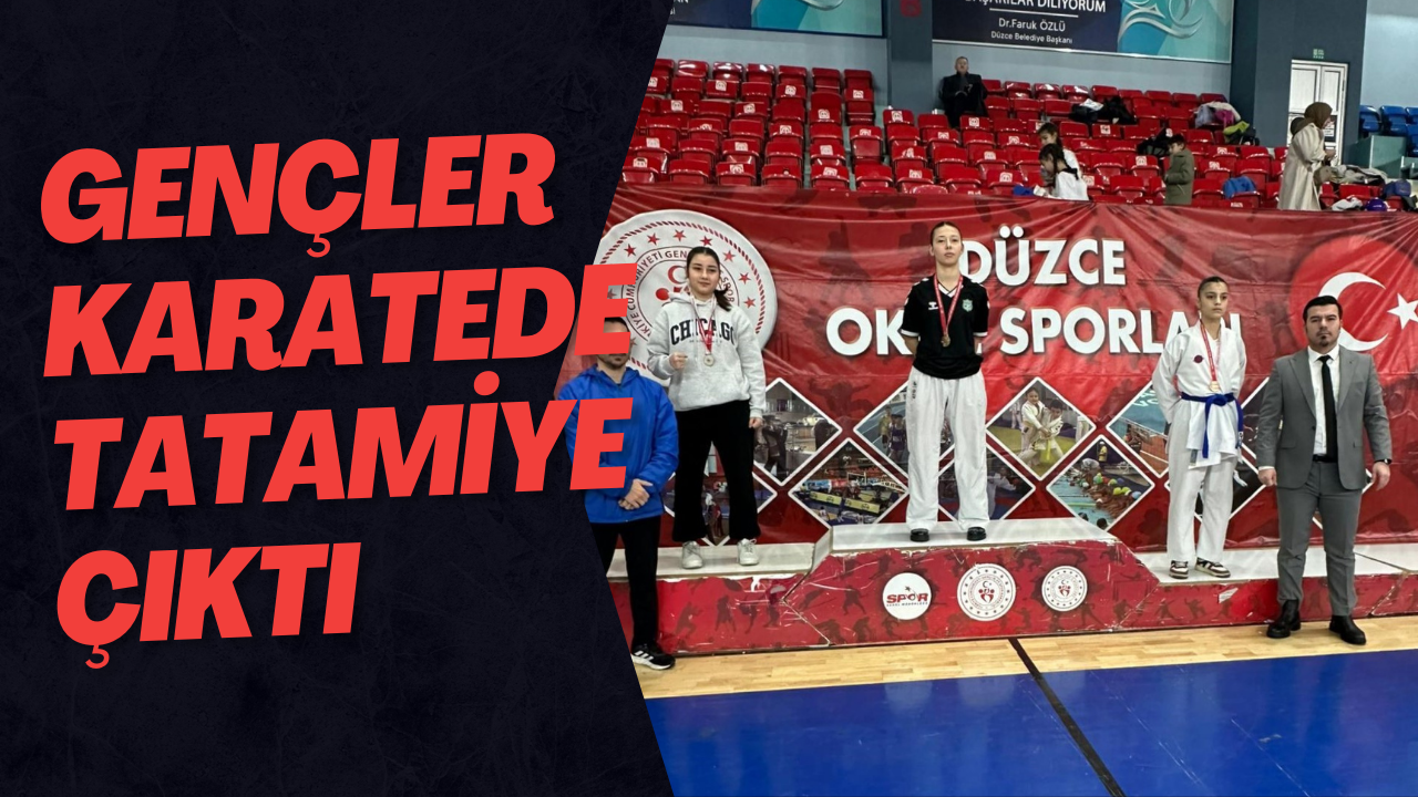 Gençler Karatede Tatamiye Çıktı