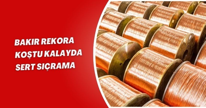 Bakır Rekora Koştu, Kalayda Sert Sıçrama