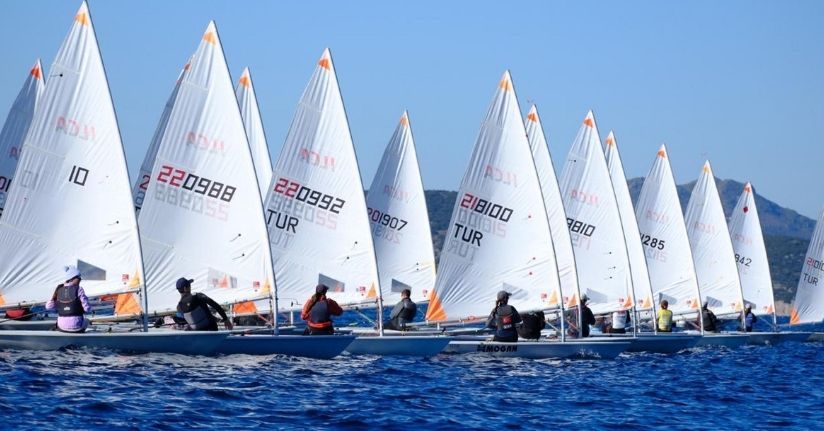 Bodrum açıkları Mandalin Kupası'yla renklendi