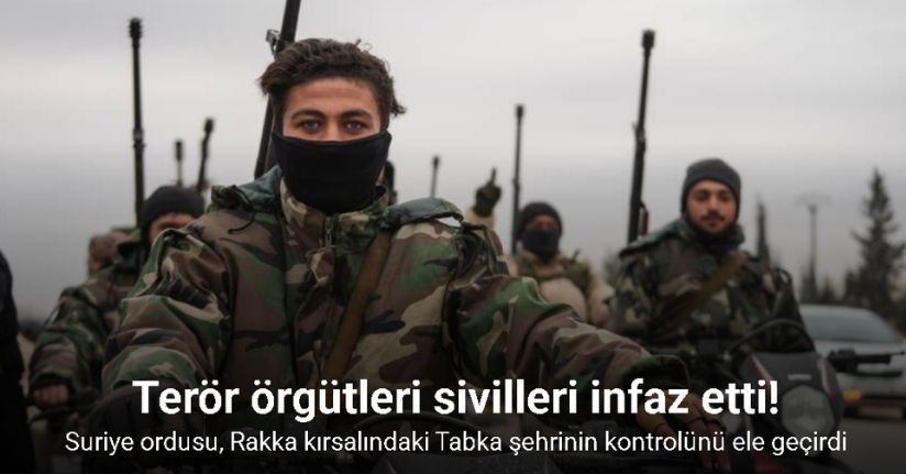 Suriye ordusu, Rakka kırsalındaki Tabka şehrinin kontrolünü ele geçirdi