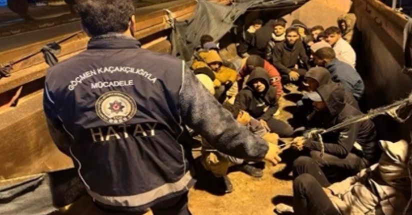 Hatay’da 174 kaçak göçmen yakalandı