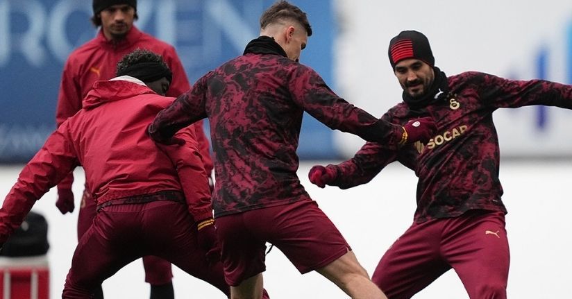Galatasaray, Atletico Madrid maçı hazırlıklarını sürdürdü