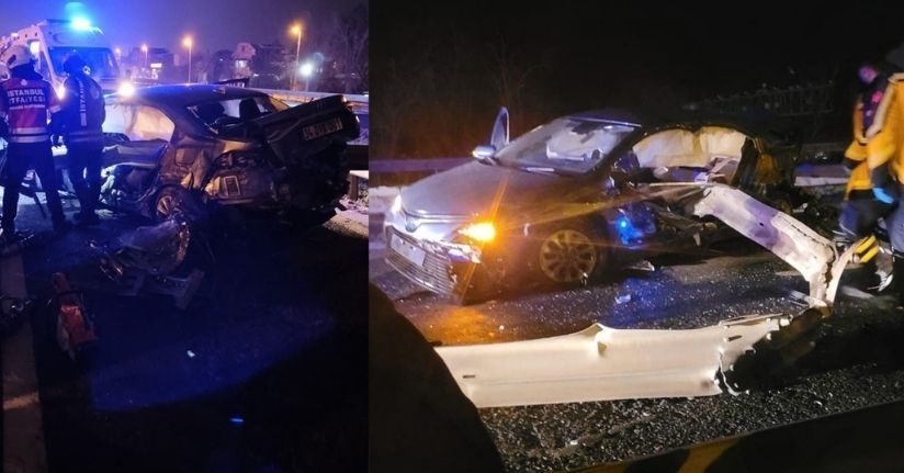 Silivri’de feci kaza: Araçta sıkışan sürücü hayatını kaybetti