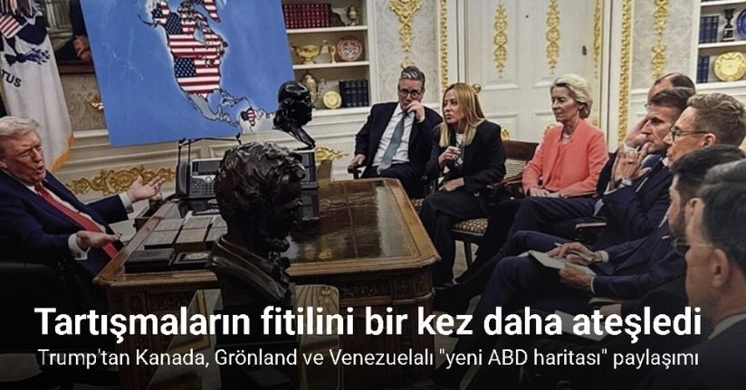 Trump'tan Kanada, Grönland ve Venezuelalı 