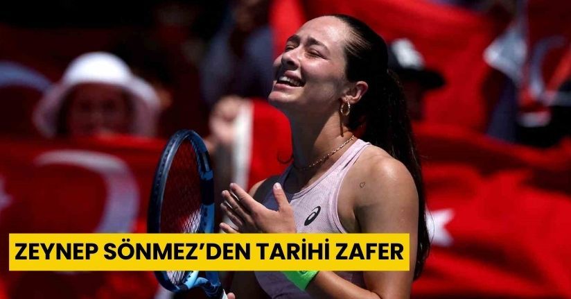 Zeynep Sönmez’den tarihi zafer
