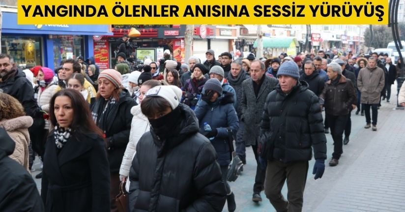 Kartalkaya'da oteldeki yangın faciasında yaşamını yitirenler anıldı