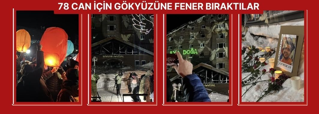  78 Can İçin Gökyüzüne Fener Bıraktılar