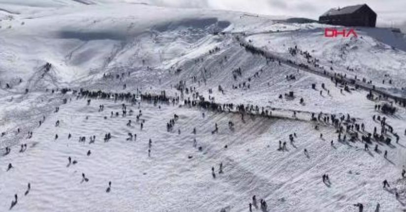 Konya Ovası'nda kayak keyfi