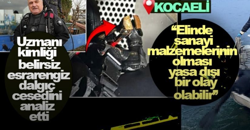 Uzmanı, kimliği belirsiz esrarengiz dalgıç cesedini analiz etti
