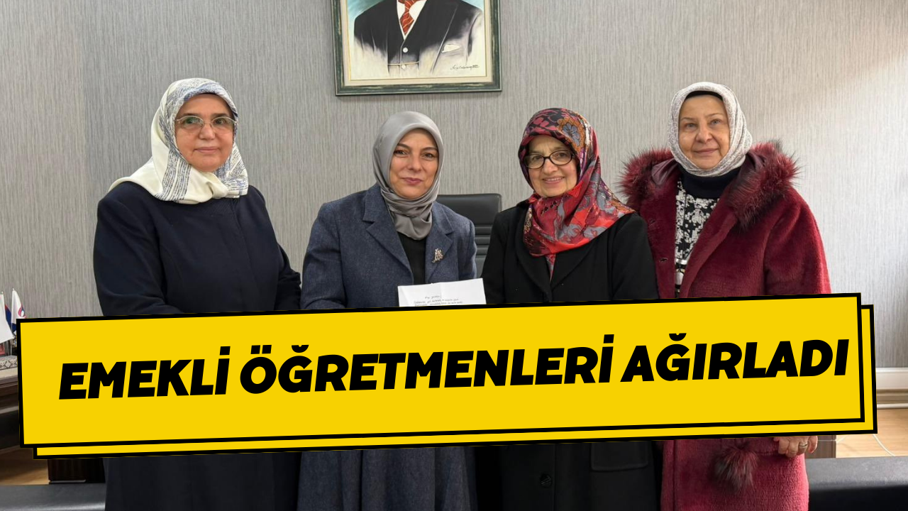 Emekli Öğretmenleri Ağırladı