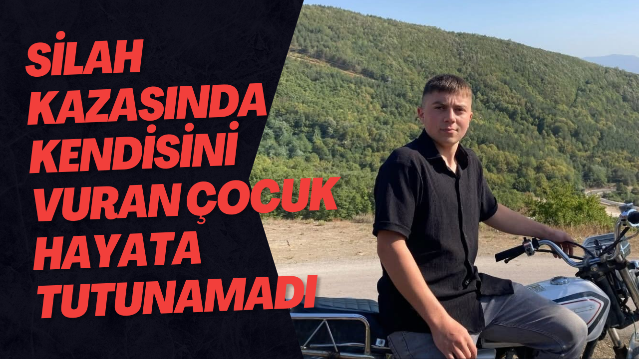 Silah Kazasında Kendisini Vuran Çocuk Hayata Tutunamadı