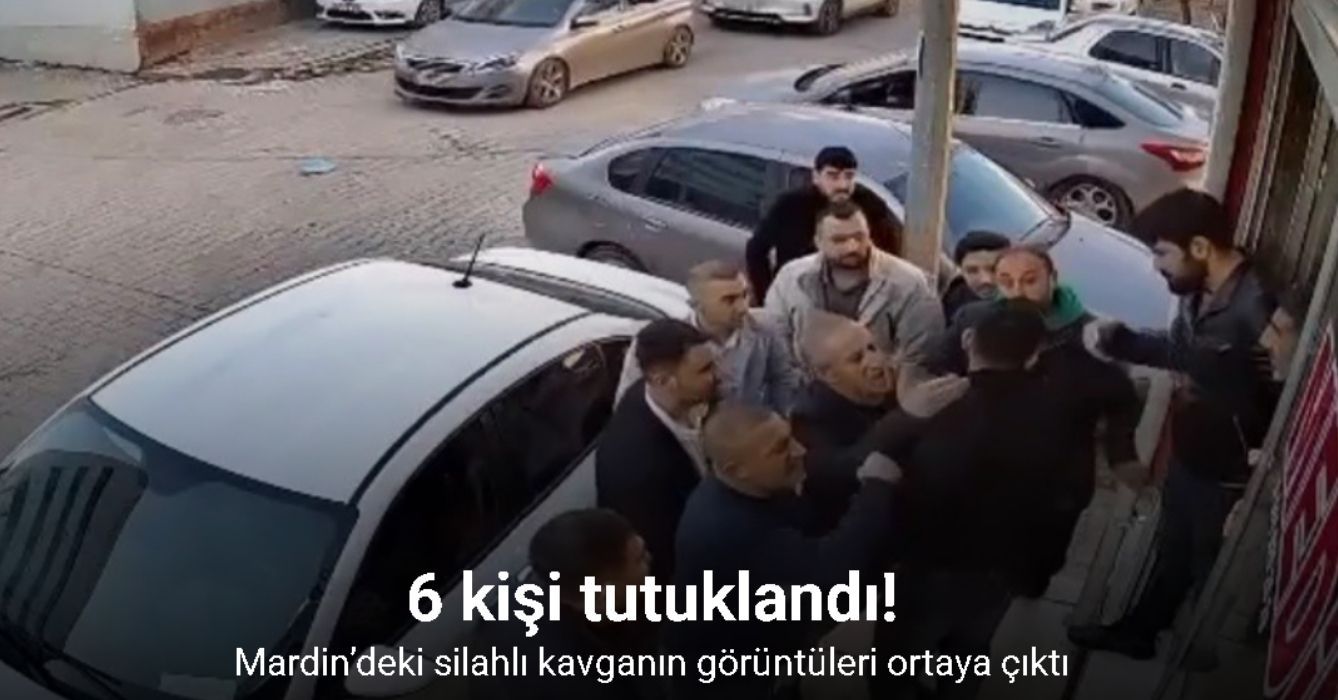 Mardin’deki silahlı kavganın görüntüleri ortaya çıktı
