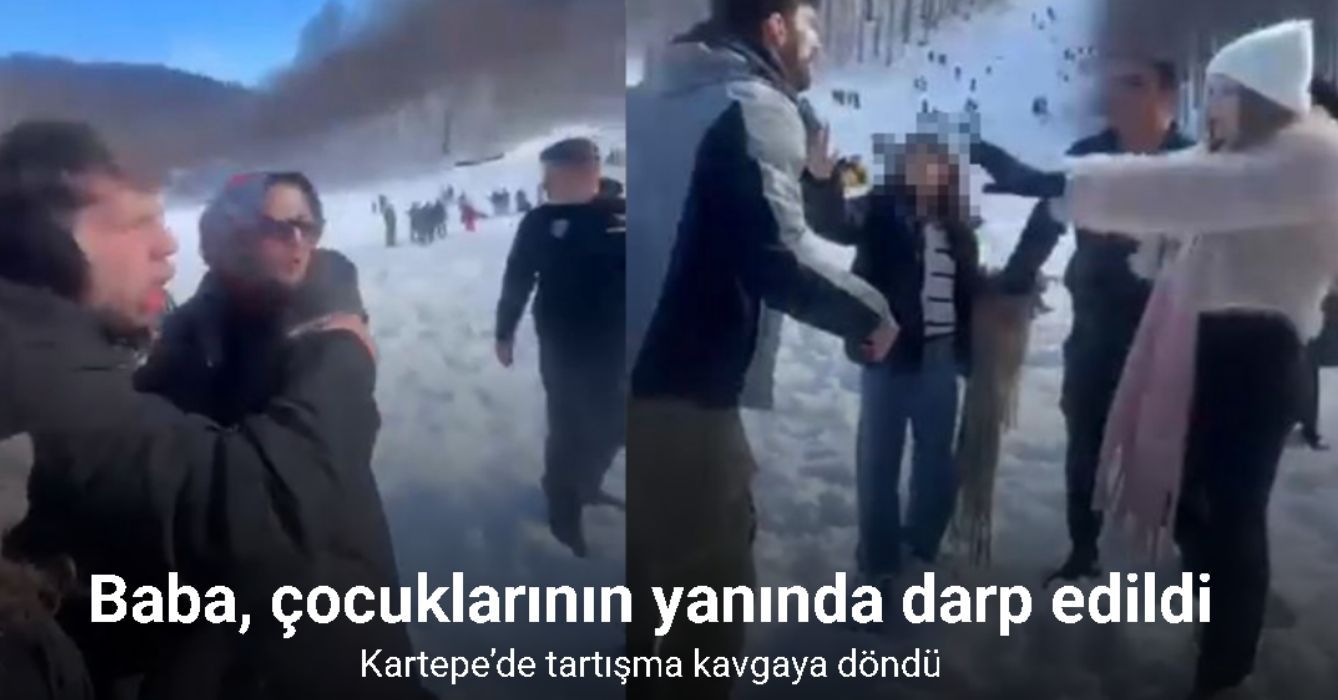 Kartepe’de tartışma kavgaya döndü: Baba, çocuklarının yanında darp edildi