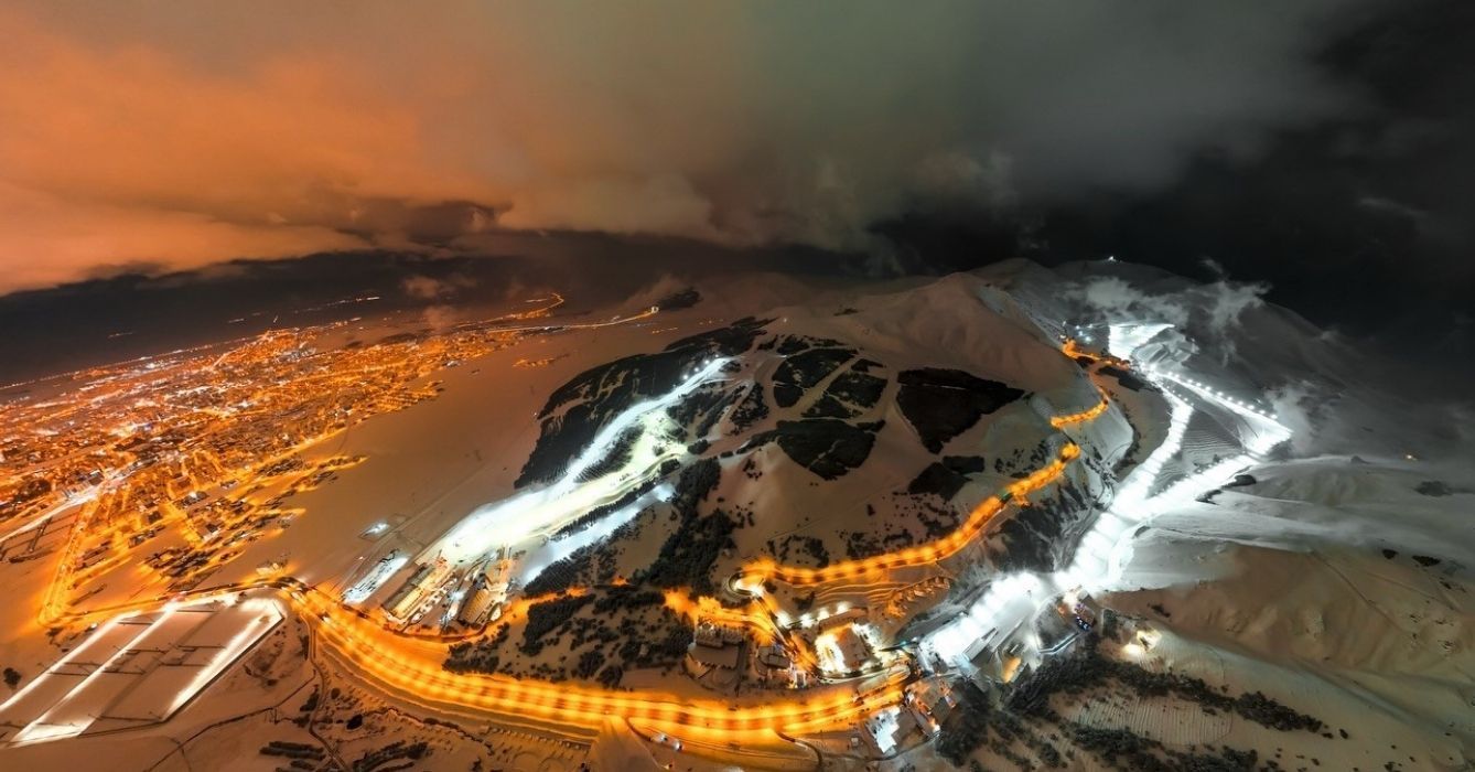 2 Metre 32 santimetre ile kar kalınlığı rekoru Palandöken’de