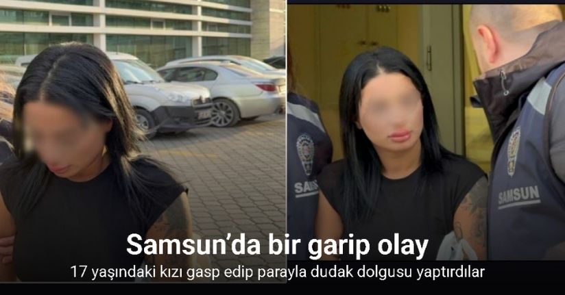 Samsun’da gasp ettikleri telefonla dudak dolgusu yaptıran 2 kadın yakalandı