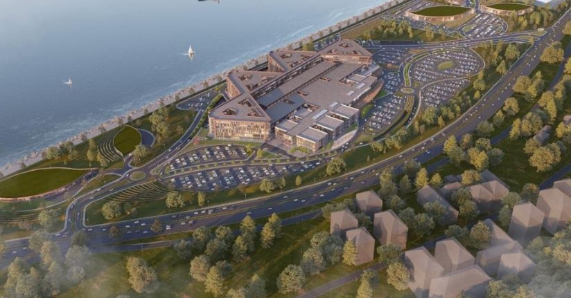 Karadeniz'de 'mavi' dönüşüm; 662 futbol sahası büyüklüğündeki dolgu üzerinde 'Yeni Rize'