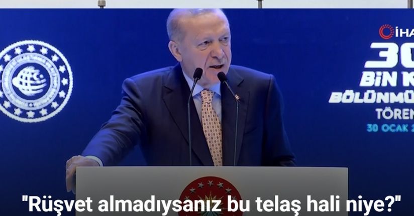 Cumhurbaşkanı Erdoğan’dan muhalefete tepki: 