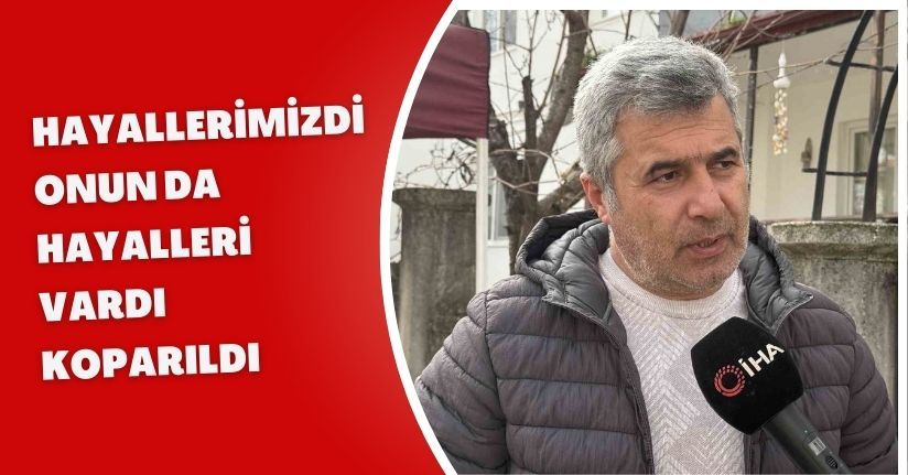 Cinayete kurban giden gencin babası