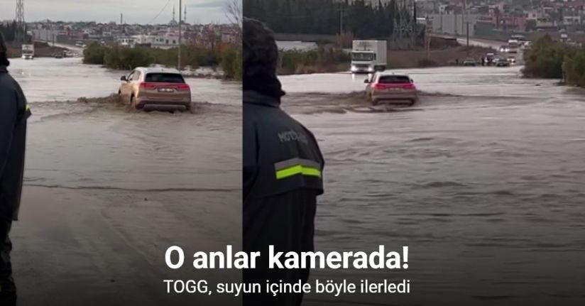 TOGG, suyun içinde böyle ilerledi