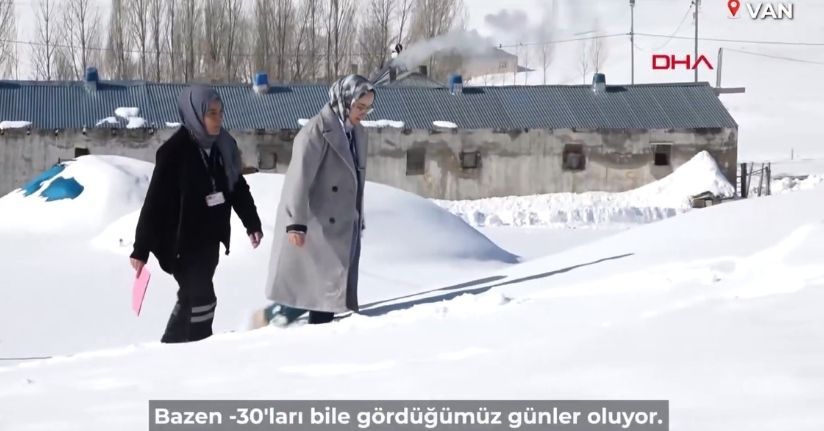 Bakanlıktan zorlu kış şartlarında 'Evde Sağlık Hizmetleri'ne ilişkin paylaşım