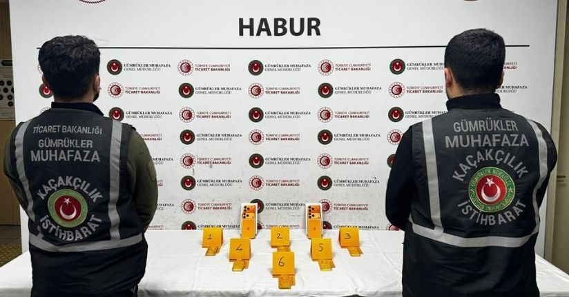 Habur’da ayakkabı içerisinde 41 kilo altın ele geçirildi