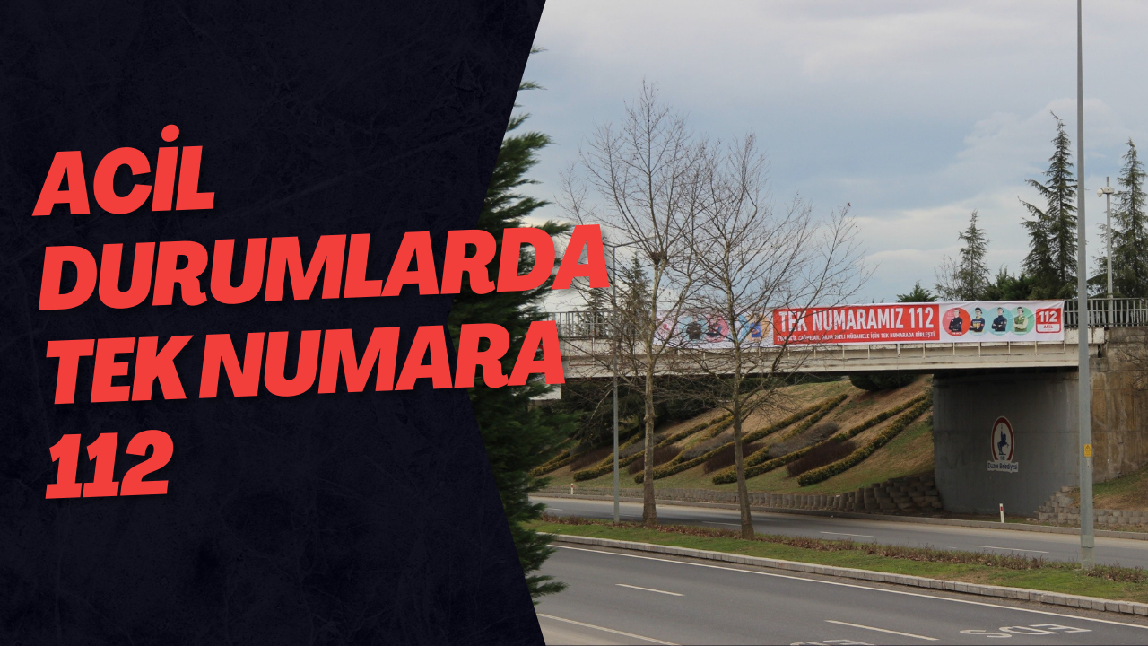 Acil Durumlarda Tek Numara 112