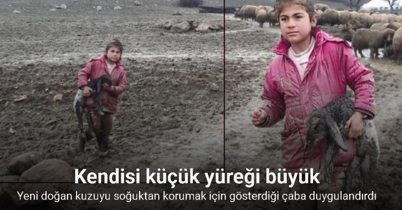 Kendisi küçük yüreği büyük