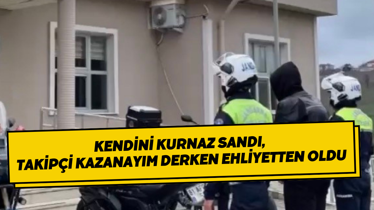 Kendini Kurnaz Sandı, Takipçi Kazanayım Derken Ehliyetten Oldu