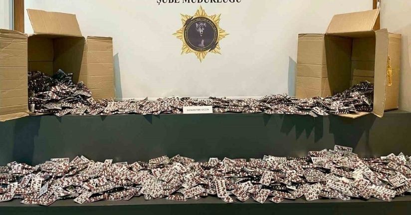 Samsun’da 80 bin uyuşturucu hap ele geçirildi