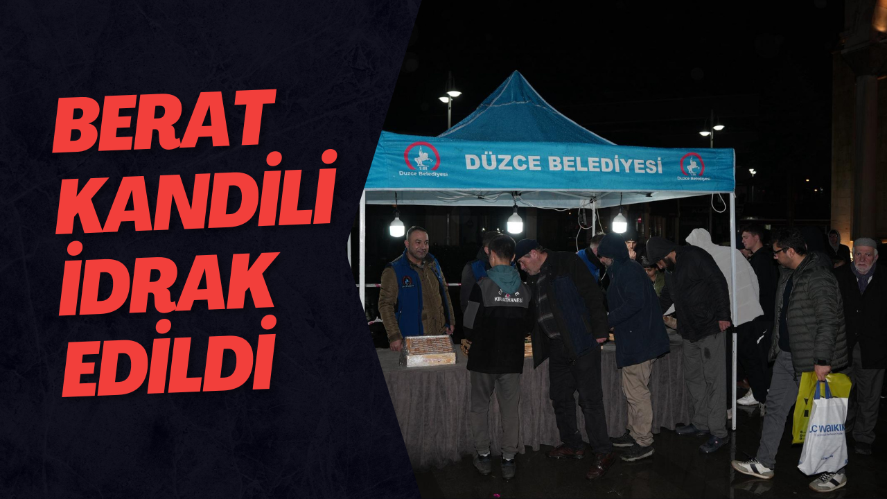Berat Kandili İdrak Edildi